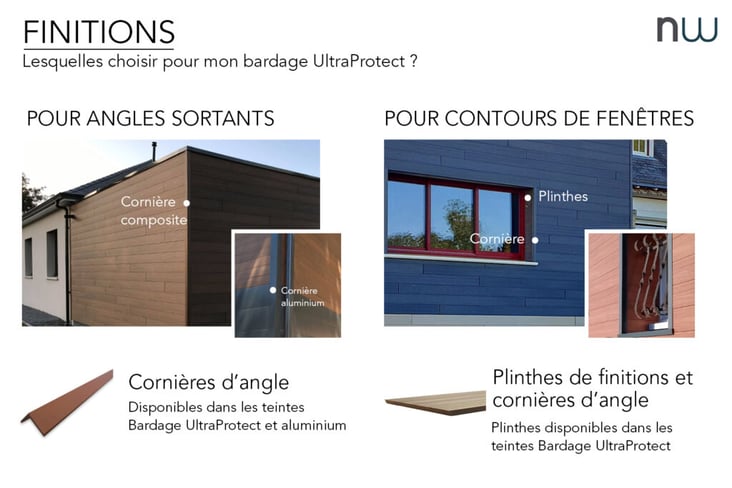 finitions bardage ultraprotect classique