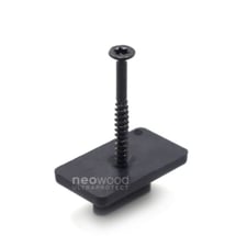 photo clip fixation neowood, guide achat terrasse composite