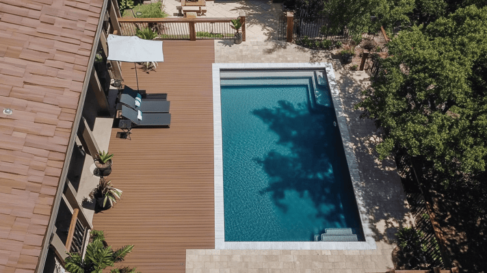 Terrasse en bois composite de neowood 