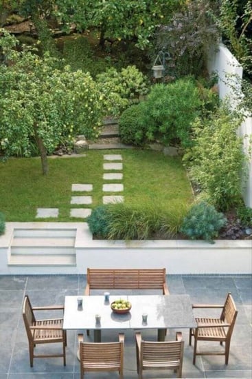 Terrasse  aménagement paysager