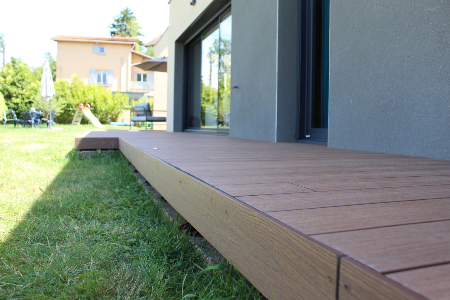 Pose Lame Composite Sur Dalle Béton Sans Lambourde