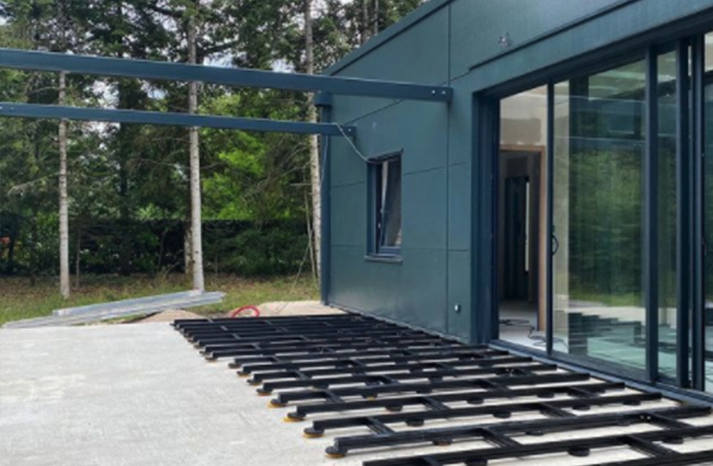 La structure aluminium : les avantages pour une terrasse composite