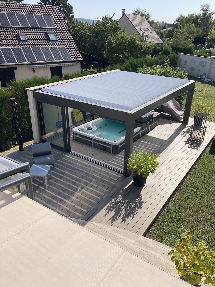 pergola terrasse et spa